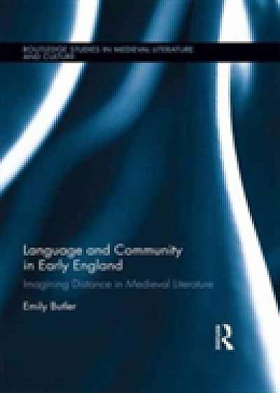 Coperta cărții Language and Community in Early England