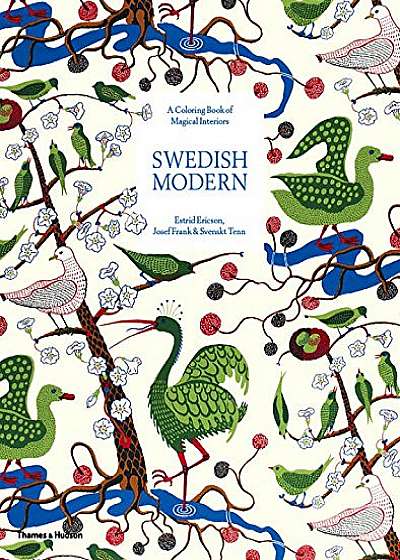 Swedish Modern - A Colouring Book of Magical Interiors
