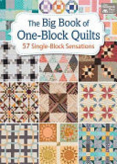 Coperta cărții The Big Book of One-Block Quilts