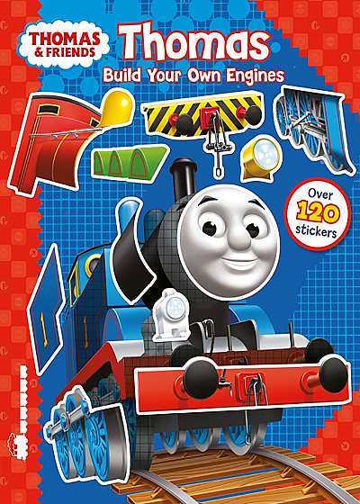 Thomas & Friends: Build Your Own Engines Sticker Book