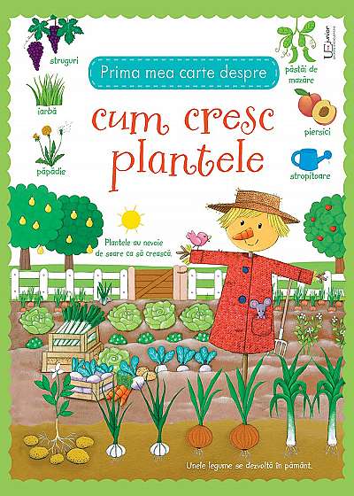 Prima mea carte despre cum cresc plantele (Usborne)