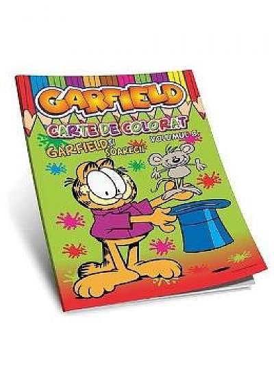 Garfield vol.8: Garfield si soarecii. Carte de colorat