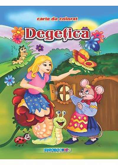 Degetica - Carte de colorat