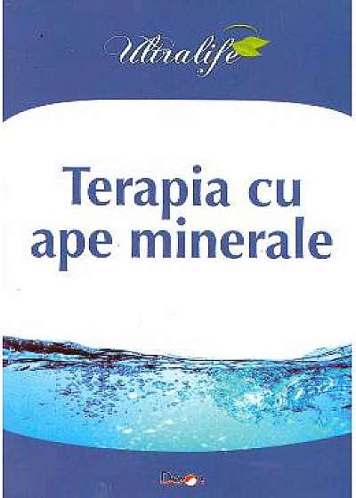 Coperta cărții Terapia Cu Ape Minerale