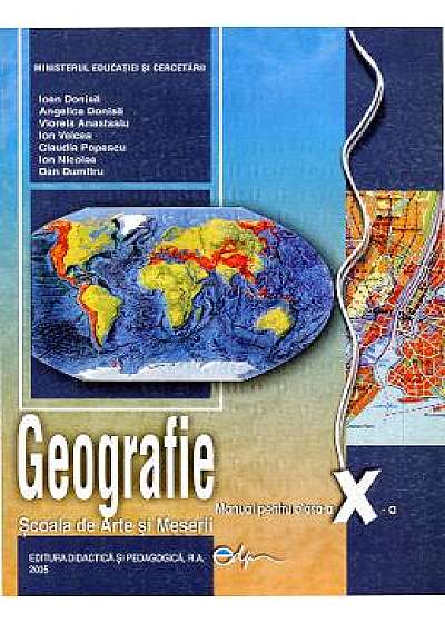 Geografie cls 10 SAM - Ioan Donisa, Angelica Donisa