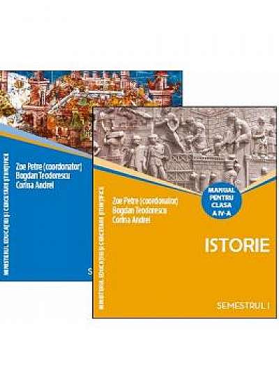 Istorie - Clasa 4. Sem. 1 si 2 (2 vol.) - Manual + CD - Zoe Petre