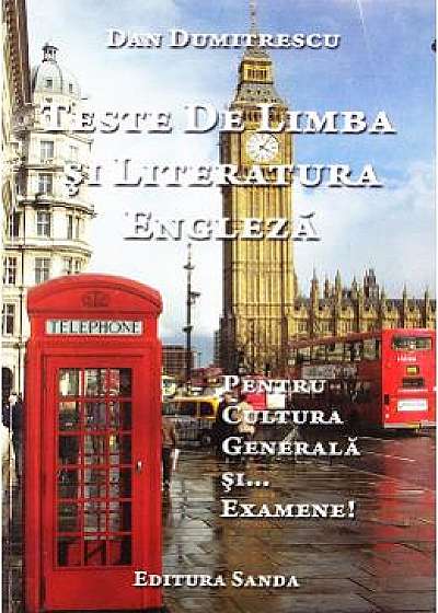 Teste de limba si literatura engleza - Dan Dumitrescu