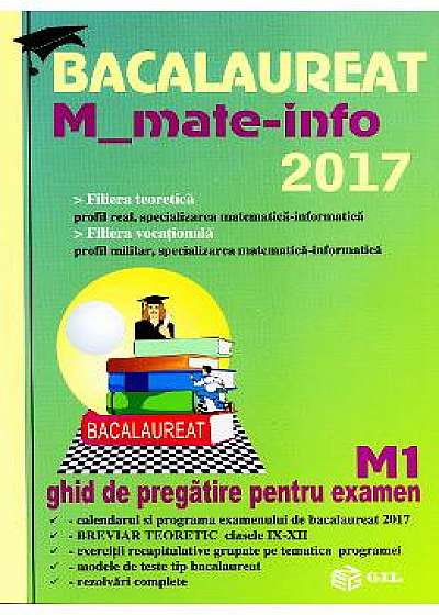 BAC 2017 Matematica M Mate-info M1 - Mihai Baluna