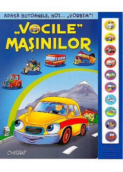 Coperta cărții Vocile masinilor. Apasa butoanele, noi... vorbim!
