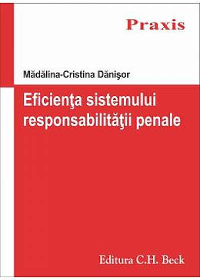 Eficienta sistemului responsabilitatii penale - Madalina-Cristina Danisor
