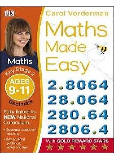 maths made easy ks2 decimals ages 9-11