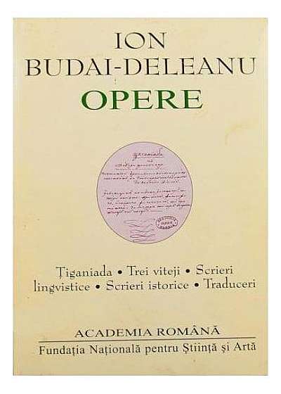Ion Budai-Deleanu. Opere