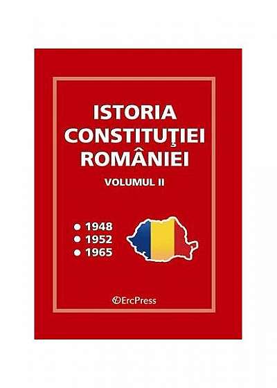 Coperta cărții Istoria Constituției României - vol.II