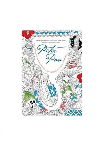 Peter Pan - Carte de colorat minunată, care include un poster detasabil