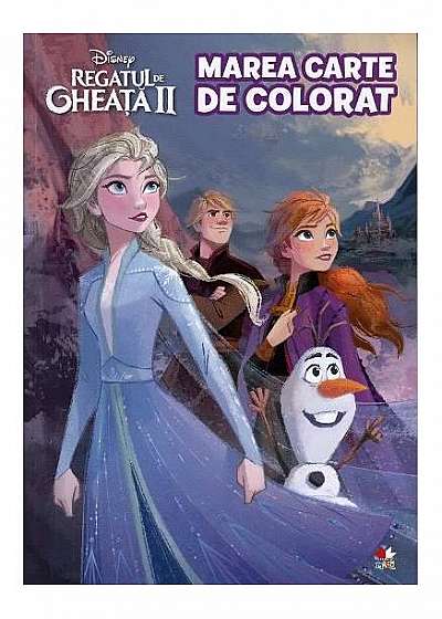 Disney. Regatul de gheață II. Marea carte de colorat