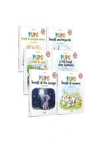 SET Pupo 6 cărți educative