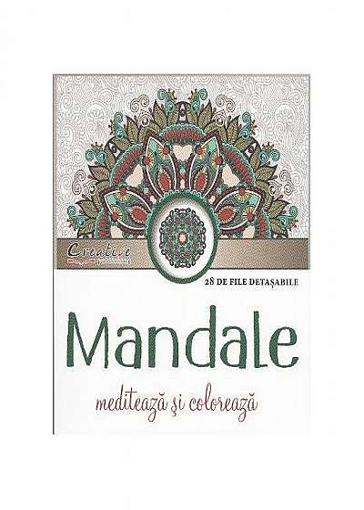 Mandale - meditează și colorează