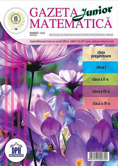 Gazeta Matematica Junior nr. 81