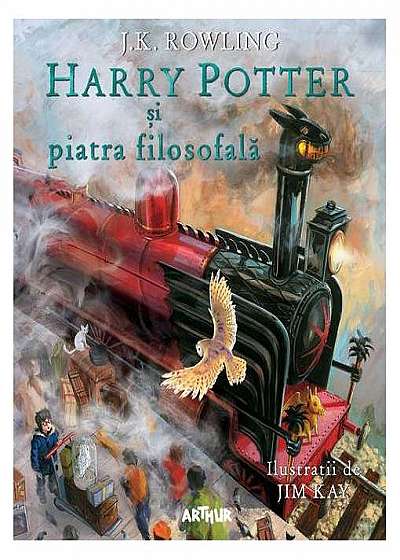 Harry Potter și piatra filosofală (Vol.1) (ediție ilustrată)