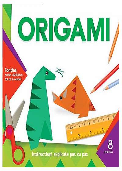 Origami. Dinozauri