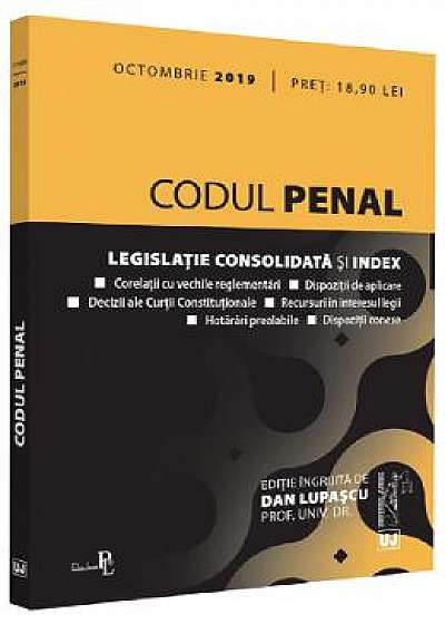 Codul penal: Octombrie 2019