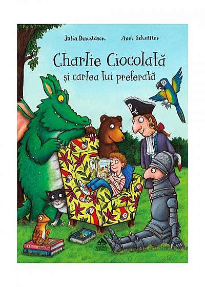 Charlie ciocolată și cartea lui preferată