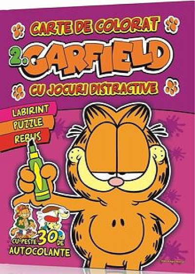 Garfield - Carte de colorat cu jocuri distractive, Vol. 2/***
