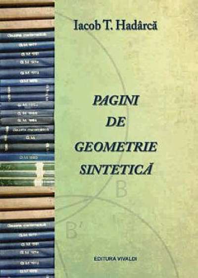 Pagini de geometrie sintetica/Iacob T. Hadarca
