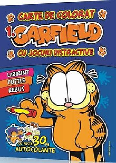 Garfield - Carte de colorat cu jocuri distractive, Vol. 1/***