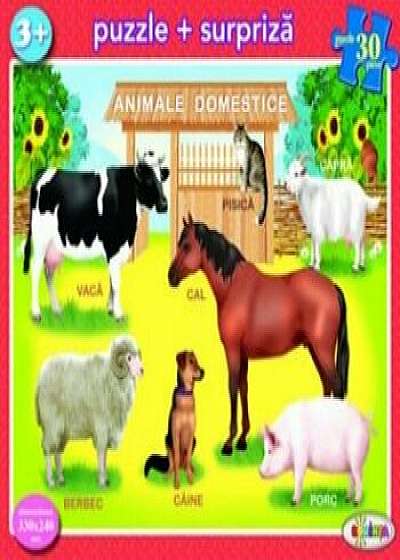 Puzzle - Animale domestice (30 piese)/***
