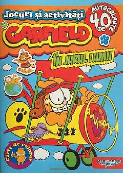 Garfield - In jurul lumii. 40 de autocolante/***
