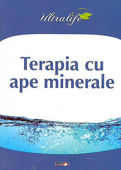 Coperta cărții Terapia cu ape minerale