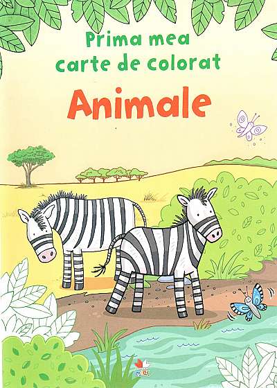Animale - Prima mea carte de colorat
