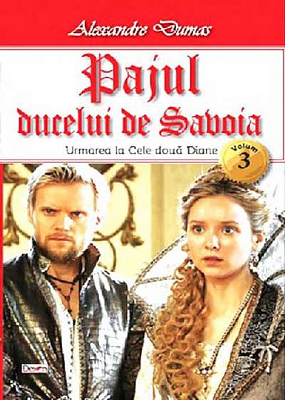 Coperta cărții Pajul ducelui de Savoia - vol. III de Alexandre Dumas