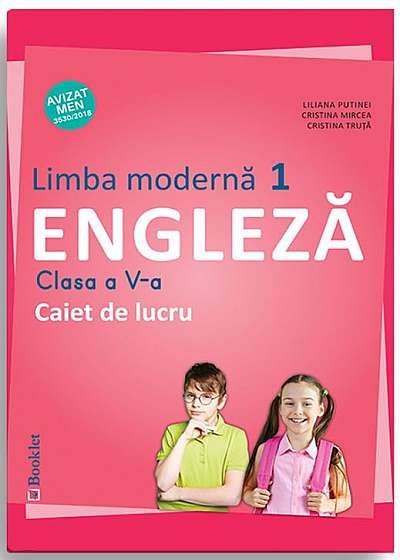 Limba moderna 1 - Caiet de lucru pentru clasa a V-a - Engleza