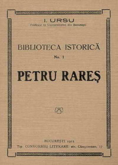 Coperta cărții Petru Rares