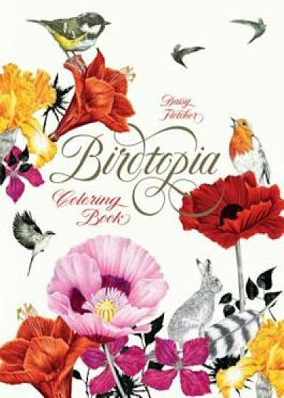 Birdtopia: Coloring Book, Paperback