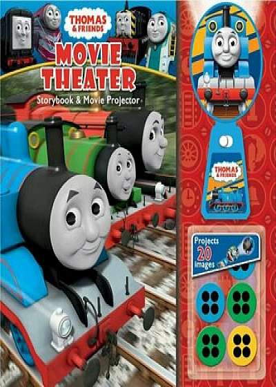Thomas & Friends: Movie Theater Storybook & Movie Projector, Hardcover
