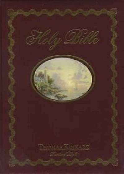 Lighting the Way Home Family Bible-NKJV, Hardcover/Thomas Kinkade