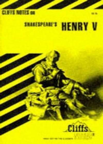 Cliffs Notes on Shakespeare's Henry V, Paperback/Jeffrey Fisher