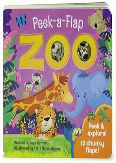 Zoo Peek-A-Flap, Hardcover/Jaye Garnett