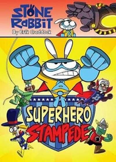 Superhero Stampede, Paperback/Erik Craddock
