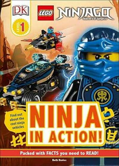 DK Readers L1: Lego Ninjago: Ninja in Action, Hardcover/Beth Davies