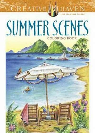 Creative Haven Summer Scenes Coloring Book, Paperback/Teresa Goodridge