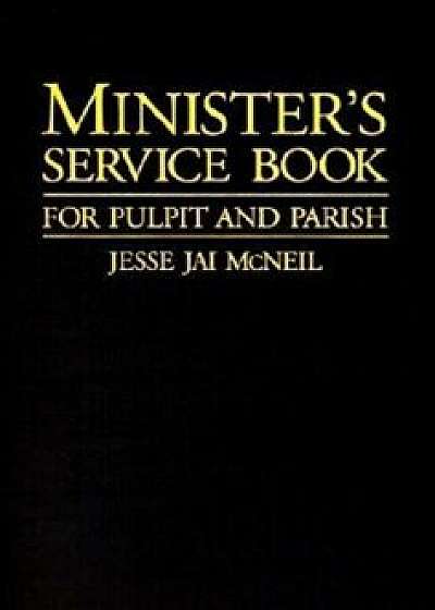 Minister's Service Book, Paperback/Jesse Jai McNeil