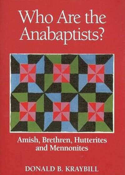 Who Are the Anabaptists': Amish, Brethren, Hutterites, and Mennonites, Paperback/Donald B. Kraybill