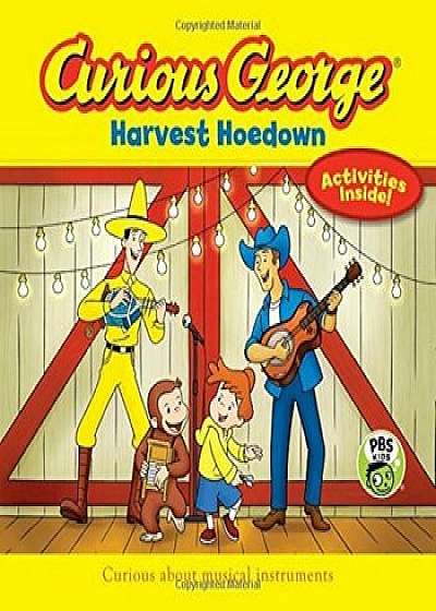 Curious George Harvest Hoedown (Cgtv 8 X 8), Hardcover/H. A. Rey