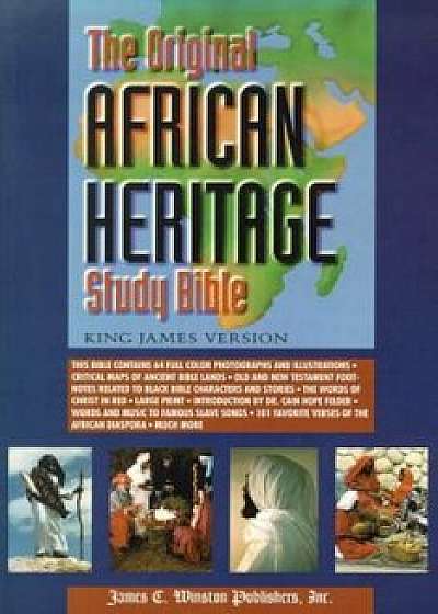Original African Heritage Study Bible-KJV-Large Print, Paperback/Cain Hope Felder