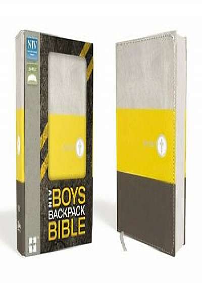 NIV Boys Backpack Bible, Compact, Imitation Leather, Hardcover/Zondervan