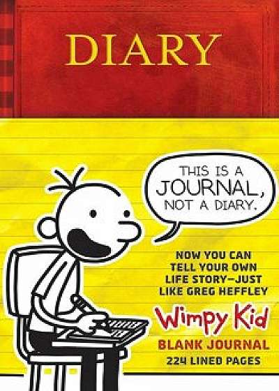 Diary of a Wimpy Kid Blank Journal, Hardcover/Jeff Kinney